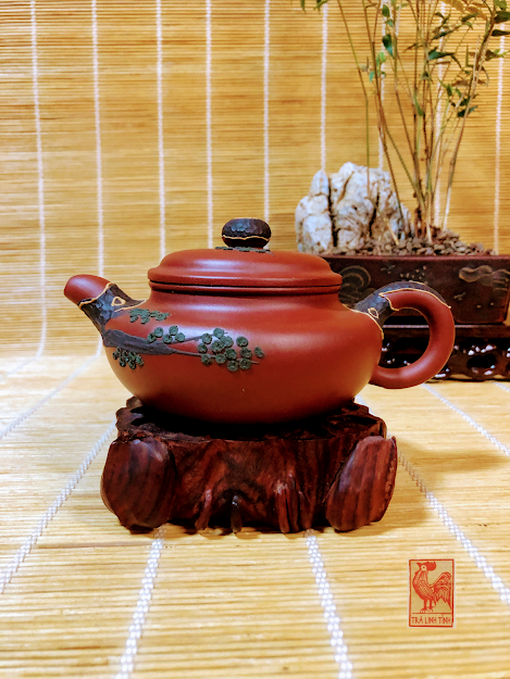 Ấm Tử Sa Phỏng cổ Tùng Bì