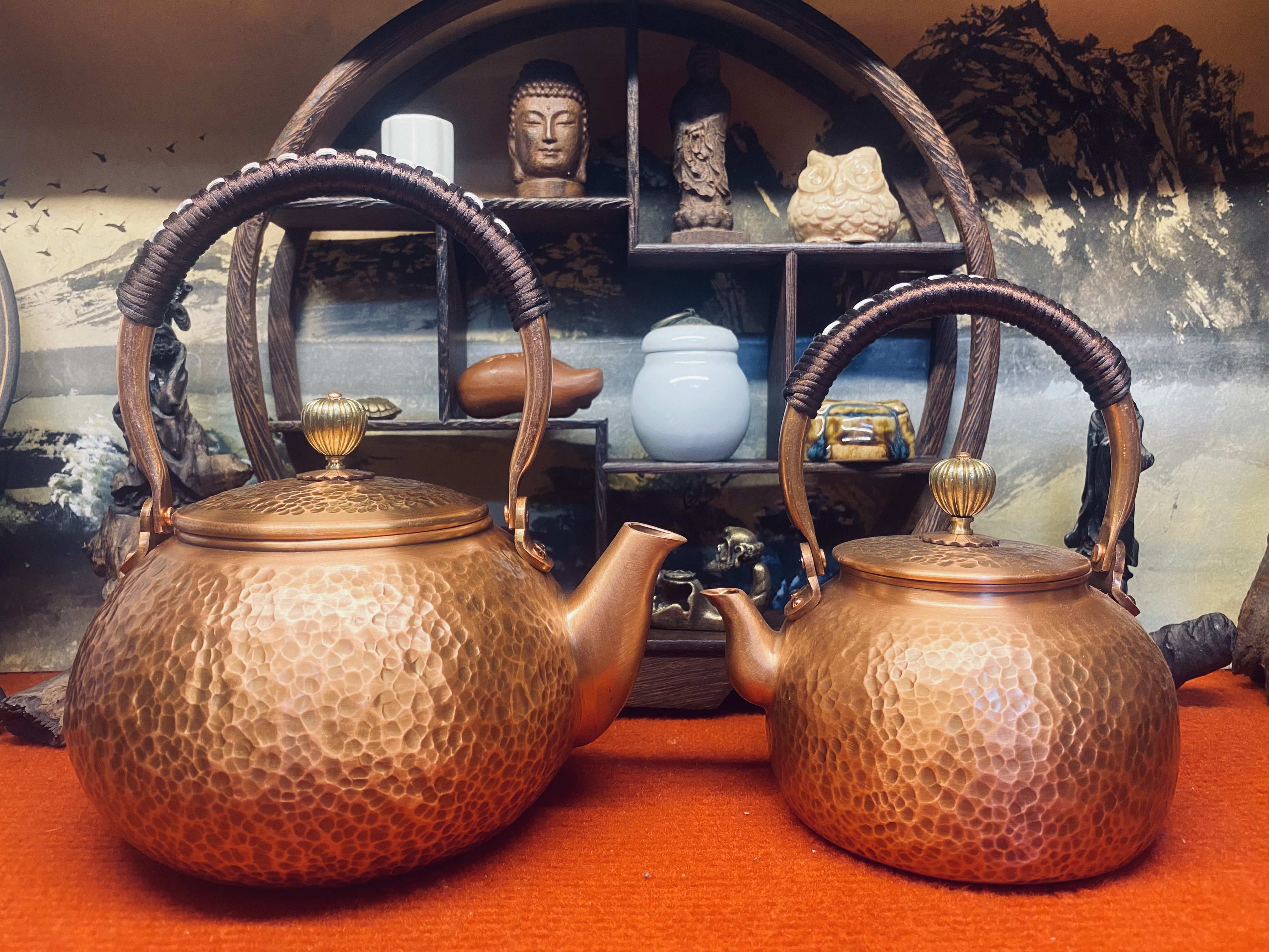 Ấm Tetsubin Đồng Đun Nước